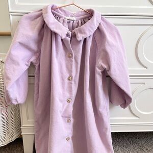 Oeuf Lavender Corduroy dress